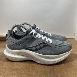 Saucony Tempus Women Size 7.5 Grey S10720-15 Gray Running Shoes Sneakers